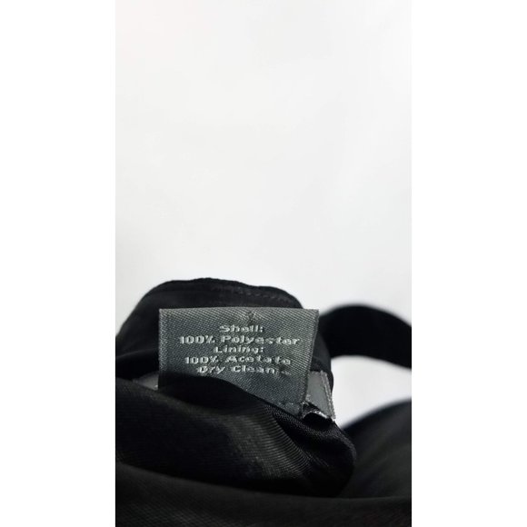 Ann Taylor Womens Black Dress Shift Cocktail Sleeveless Classy Size 12 - Picture 4 of 4